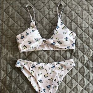 Brand new Shein floral swimsuit set